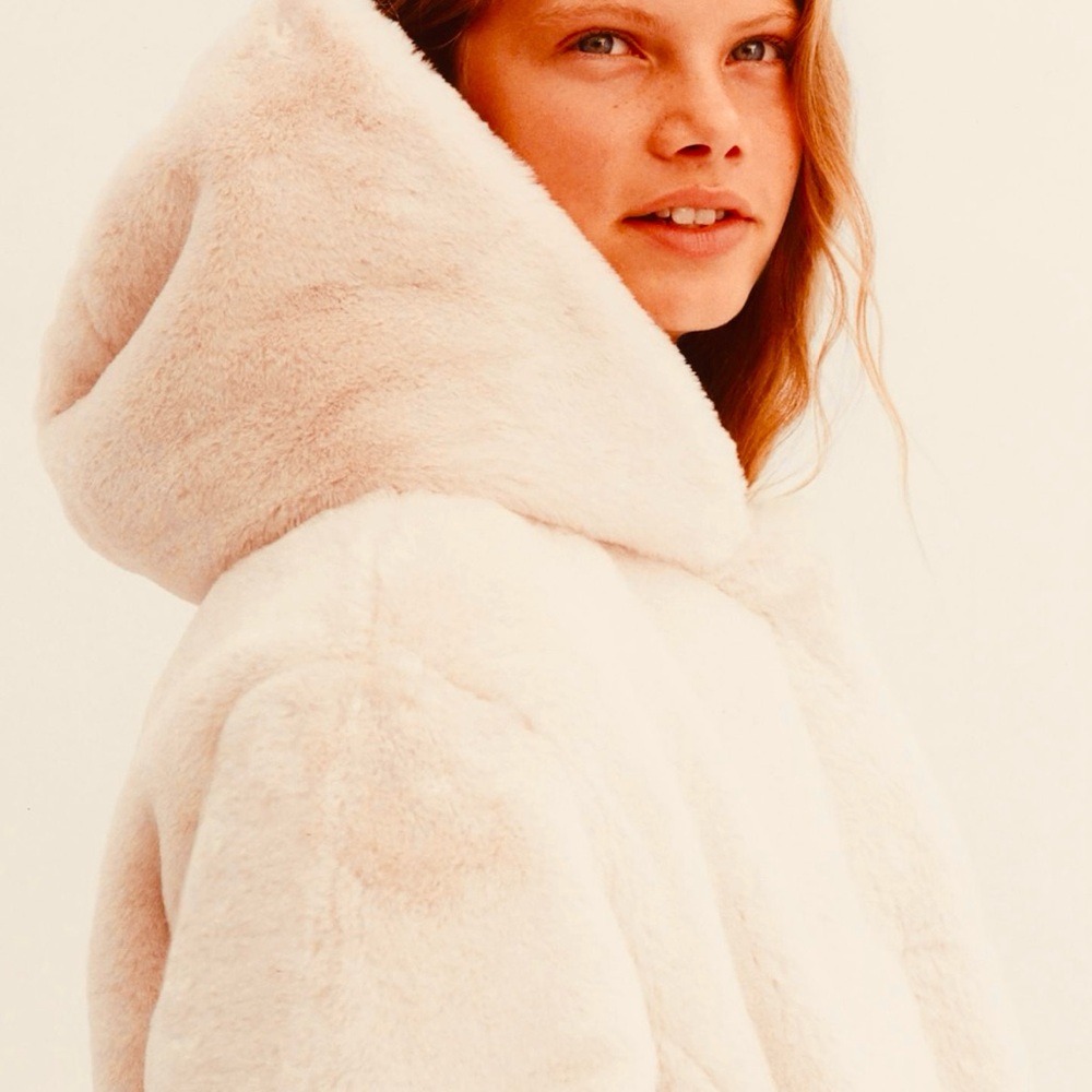 Zara Faux Fur Bomber